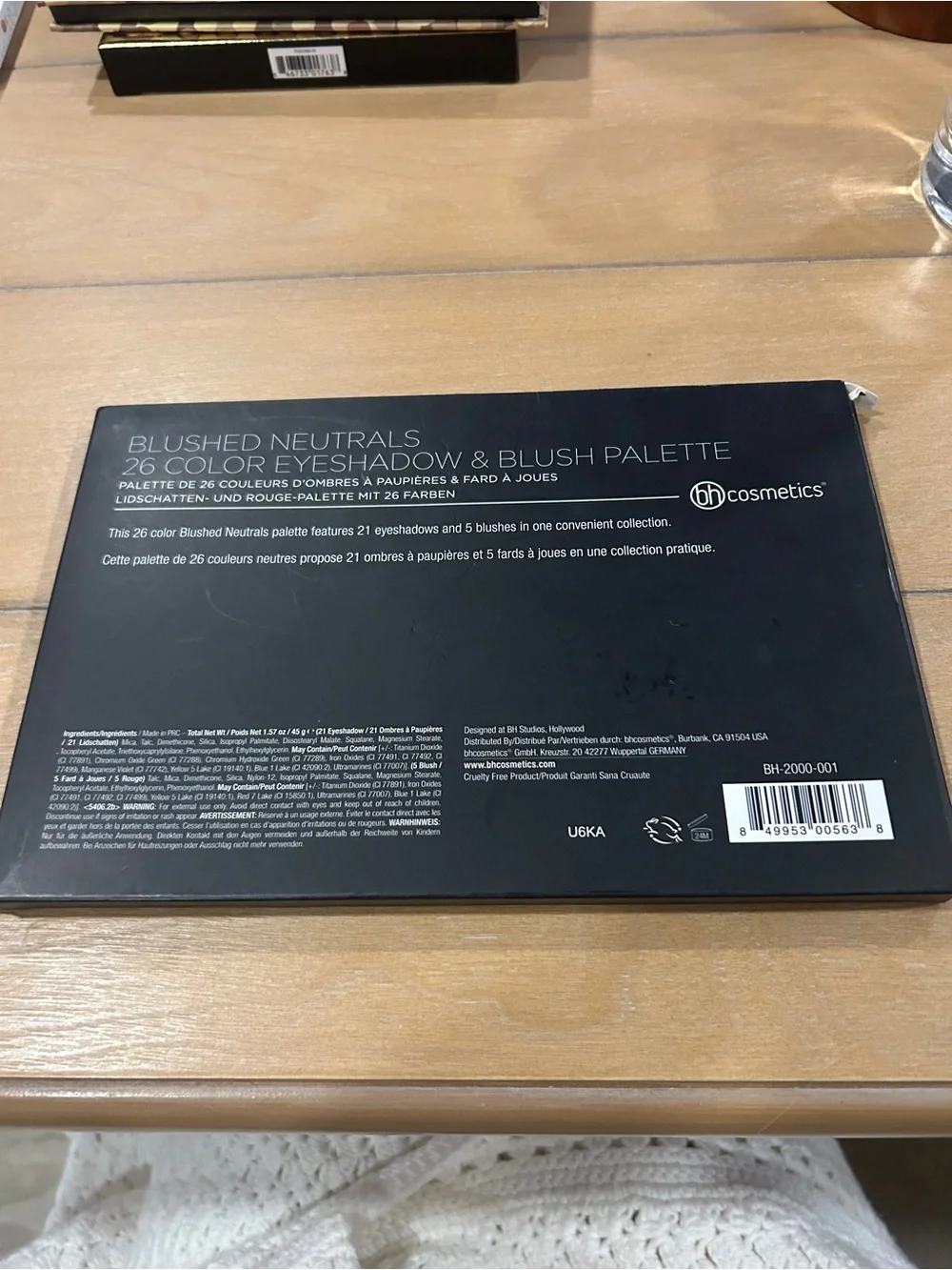 NEW BH Cosmetics eyeshadow and blush palette
